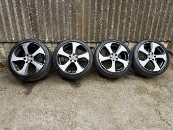 Originální Alu kola Volkswagen GTI 5x112 r18 letní pneu 5mm - 8