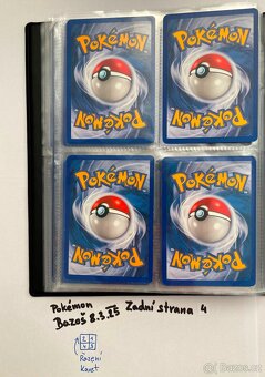 Kusové karty TCG Pokémon STARÉ 15-20LET (ORIGINÁL) - 8