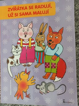 Knihy a úkoly pro děti, omalovánky, Barbie atd - 8