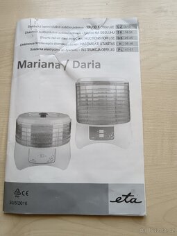 Teplovzdušná sušička potravin - 8