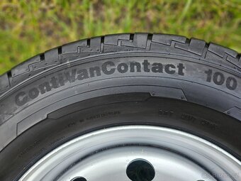 Kompletní letní ZÁTĚŽOVÁ ocelová kola - 215/70 R15 C - 5x118 - 8