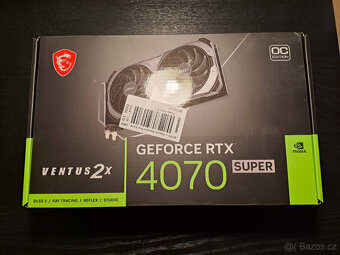 MSI GeForce RTX 4070 SUPER 12G VENTUS 2X OC GDDR6X - 8