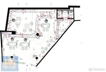 PALÁC ARCHA - pronájem obchodních prostor (127,69 m2), Na Po - 8