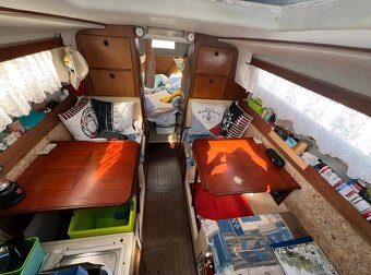 Motorová kajutová plachetnice Wegu Rubin 23 loď+vlek 89 tis. - 8