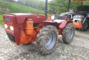Kloubový traktor Pasquali 4x4 s frézou a vertikutátorem - 8
