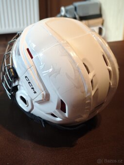 Nová hokejová helma CCM tacks 70 combo JR - 8