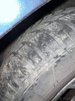 Alu 4x disky Volkswagen 15" + pneu (na dojezd) - 8