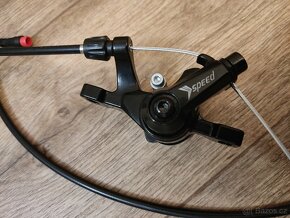 Mechanické kotoučové brzdy 160mm(kompletní brzdy)se senzorem - 8