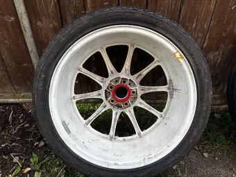 Sada alu kol 5x100 r18 s pneu 225/40/18 s hezkým vzorkem - 8