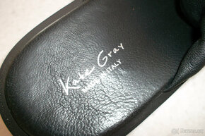 Kate Gray-NOVÉ kožené sandály/sandálky/pantofle, vel. 41-42 - 8