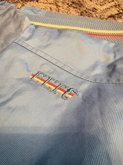 Modrá jezdecká outdoorová bunda - 8