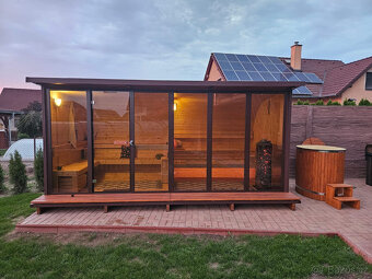 Panoramatická sauna Horizont M6 - 8