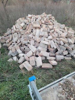 Cihly zvonivky klasické staré 100 let použité - 8