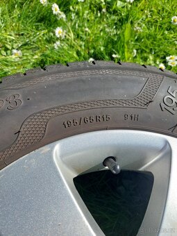 Letních Sada ALU kol Škoda Octavia 15" 1Z0601025K - 8