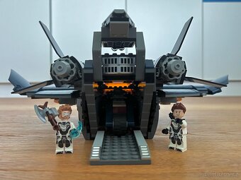 Lego Avengers raketa + bonusová Lego Avengers motorka - 8