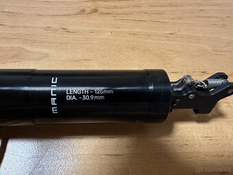 X-Fusion Manic 30,9 mm délka 125 mm, teleskopická sedlovka - 8