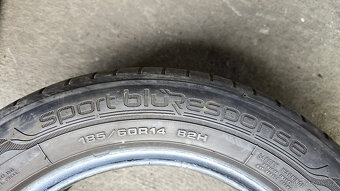 185/60/14 4x letní pneu Dunlop - 8