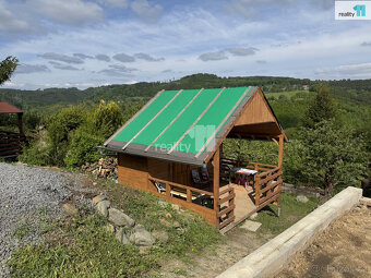 Prodej pozemek 302 m2, chatka 16 m2, sklep 18 m2 - Líšný u M - 8