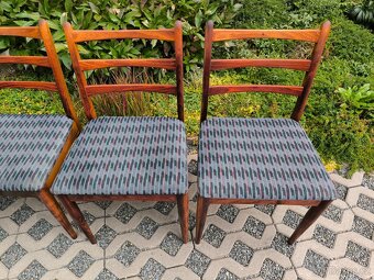 Retro dřevěné jídelní židle TON - Brusel 70. léta - 8