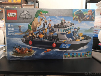 LEGO Jurassic World 76942 Baryonyx Dinosaur Boat Escape +n+b - 8