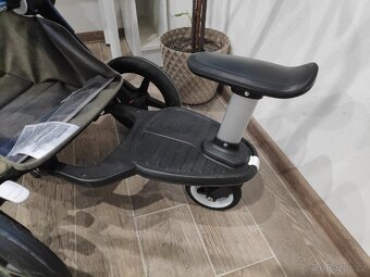 Kočárek Bugaboo Fox 2 + skejtík + vajíčko Cybex Aton 5 - 8