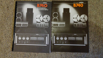 Stereo zesilovač ReVox B740 s uživatelskou příručkou, servis - 8