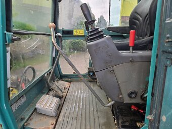 Minibagr Yanmar B15 vaha 1.7T 2x lžíce svahovka 4000mth - 8