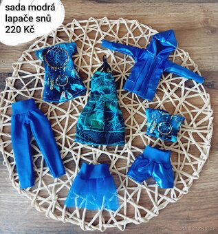 Barbie Sady oblečků džíns, Paříž a další... - 8