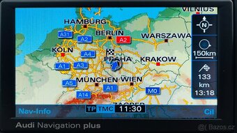 Čeština - mapy - AUDI Navigation Plus - RNS-E (RNSE) - 8