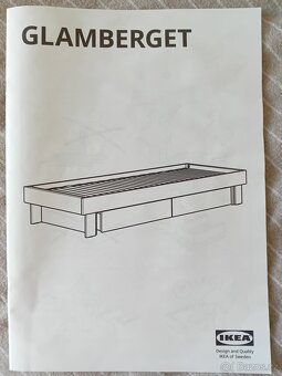Rozkládací postel GLAMBERGET IKEA - 8