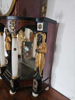 Starožitné sloupkové hodiny - 8