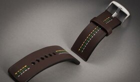 Kožený řemínek č.80 k hodinkám - 8