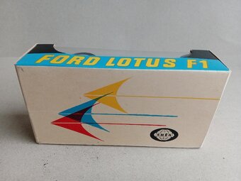 Formule F1- Ford, Lotus Směr Praha, stará hračka ČSSR - 8