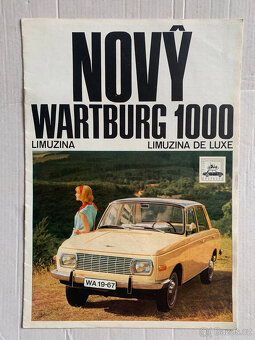 Wartburg 1000 353W – soubor knih, příruček a prospektů - 8