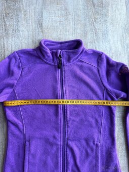 Fleecová mikina Crivit, vel. 146-152, NOVÁ, fialová - 8