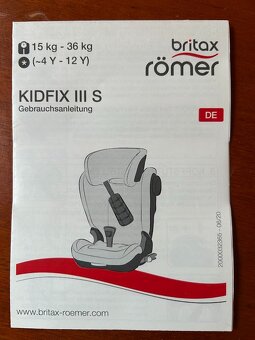 Dětská autosedačka Römer britax - 8