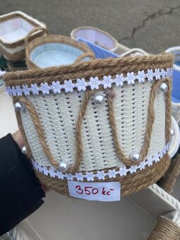 Ručně vyráběné košíky a košíčky - 8