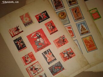 zápalkové nálepky - 8