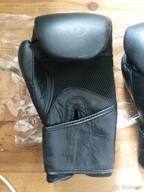 NOVÉ BOXERSKÉ RUKAVICE KOŽENÉ + BANDÁŽE- PŮVODNÍ CENA 4300,- - 8