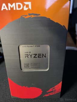 Prodám procesor AMD Ryzen 7 5700g, s chladičem a krabici - 8