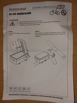 SA. Art. 520 BRAŠNA NA RÁM S KAPSOU PRO MOBIL - 8
