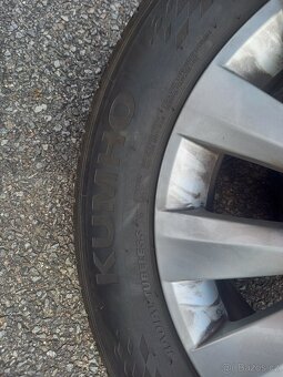 Pěkná letní ALU sada Š.Kamiq/Scala+205/60R16 Bridgestone - 8