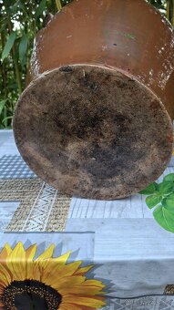 Stará keramická dóza ,Kamenáč, výška 33 cm - 8
