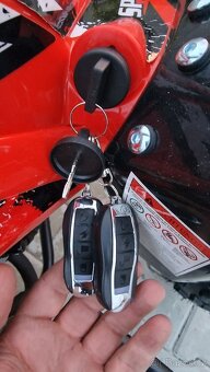 Dětská čtyřtaktní čtyřkolka ATV Speedy 125ccm červená 1 rych - 8