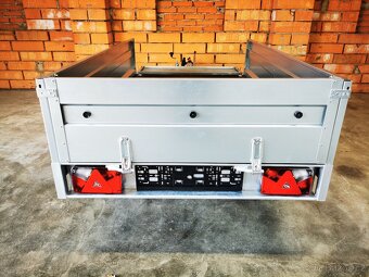přívěsný vozík sklopný 2040 x 1210 x 400 mm1300kg - 8