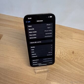iPhone 13 Pro 256GB, šedý 256GB, 100% baterie (rok záruka) - 8
