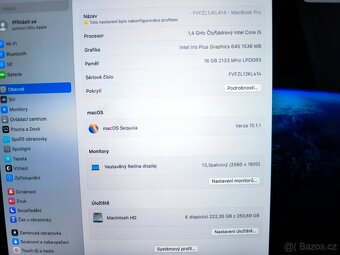 APPLE MacBook Pro 2019 13,3" retina,Intel-Core i5,touchbar, - 8