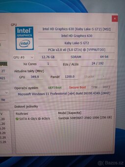 PC-i7 7700,B250M,32GB DDR4,256GB SSD M.2 - 8