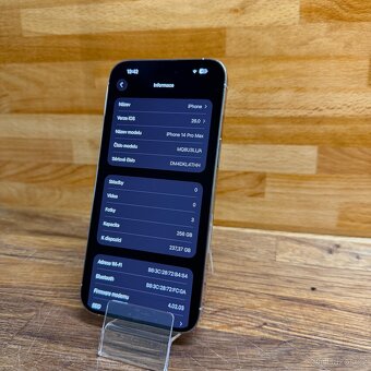 iPhone 14 Pro Max 256GB, silver, eSIM (rok záruka) - 8