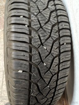 ALU disky originál Škoda 5x112 R15 zimní pneu - 8